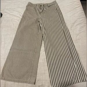 Striped Wide Leg Pants